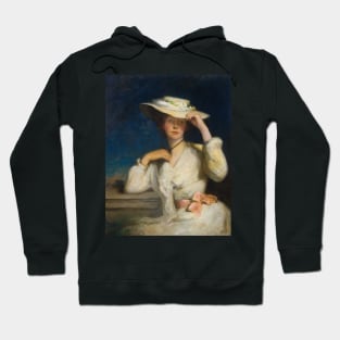 Symphony In Pink And White by George Elgar Hicks Hoodie